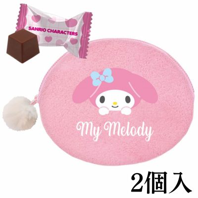 [My Melody] Sanrio Characters Oval Pouch