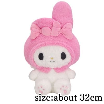 [My Melody] Esther Bunny x My Melody Sitting Chill Big Plush Toy