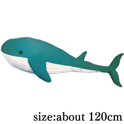 [Gray] Super Big Plush Whale