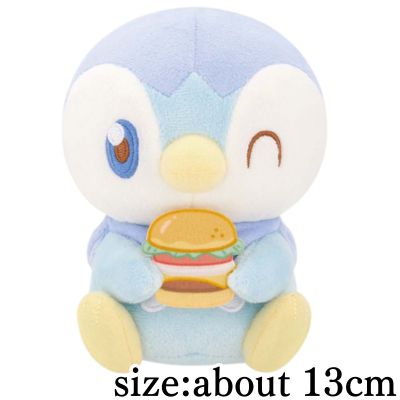 [Piplup] PokéPiece Plush Toys: Delicious Time - Pichu, Piplup, Meowth, and Rowlet
