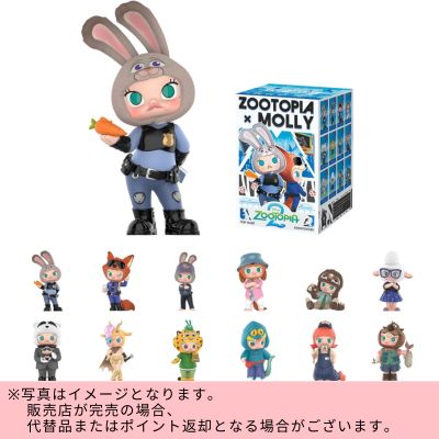 ◇POP MART MOLLY x Zootopia Collaboration Series [1 piece] *Direct delivery, delivery date and time cannot be specified