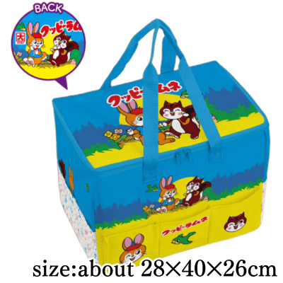 [Blue]Cuppy Ramune Cooler Bag with 5 Pockets