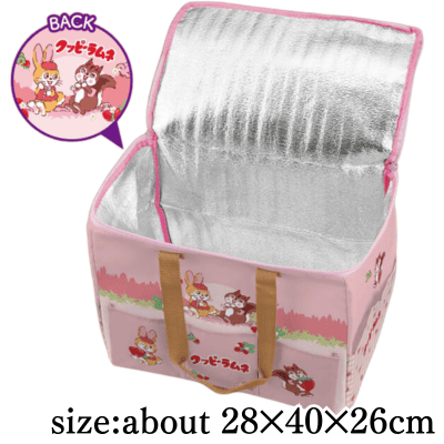 [Pink]Cuppy Ramune Cooler Bag with 5 Pockets