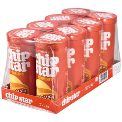 <1 set (8 pieces)> Chip Star S ~Consommé Flavor~ [Best before: 2027/01]