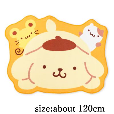 Pompompurin Extra Large Die-Cut Mat
