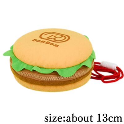 [Big Dom] DomDom Hamburger Hamburger-shaped Pochette