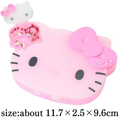 [Pink] Hello Kitty Sanrio Clear Accessory Case ~I Love Hello Kitty~