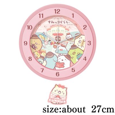 [Cat] Sumikko Gurashi Hotel New Sumikko Wall Clock with Pendulum