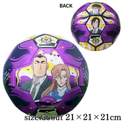 [Purple × Navy] Detective Conan [PtZ] Soccer Ball 2026