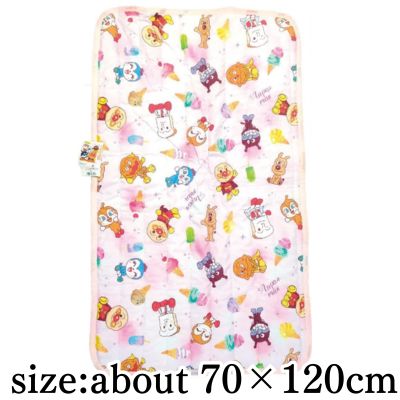 [pink/ice] Anpanman fitted sheet