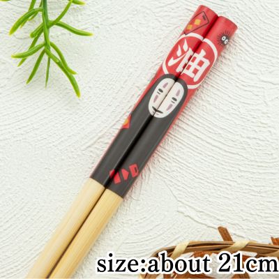 Studio Ghibli Spirited Away Bamboo Chopsticks 21cm - Bathhouse -