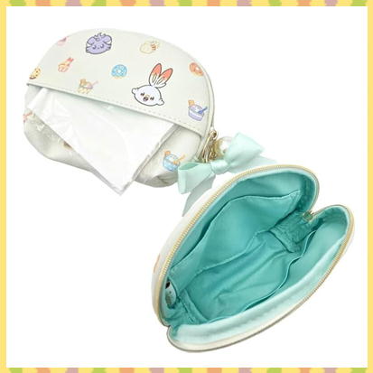 Pokepiece tissue pouch ~ivory~