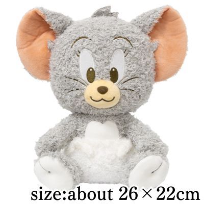 [Tuffy] Tom and Jerry Fluffy and Cozy BIG Plush Toy