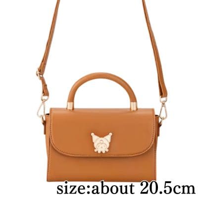 [Kuromi] My Melody ♡ Kuromi Plate Bag with Handle and Long Shoulder Strap