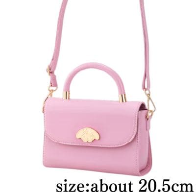 [My Melody] My Melody ♡ Kuromi Plate Bag with Handle and Long Shoulder Strap