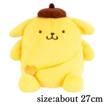 [Pompompurin] Sanrio Characters Heart Pochette Doll BIG Type 2