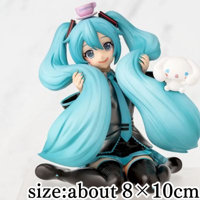 Hatsune Miku x Cinnamoroll Chokonose Premium Figure - Hatsune Miku x Cinnamoroll - Mofutto Ver.