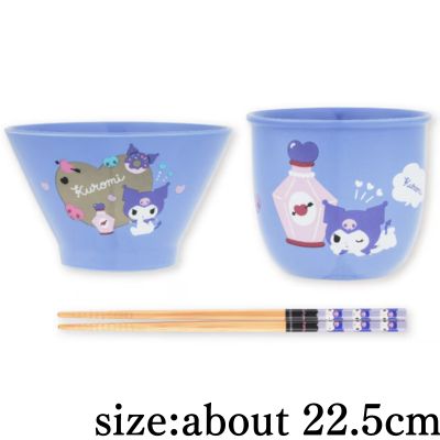 [Kuromi] My Melody & Kuromi Tableware Set