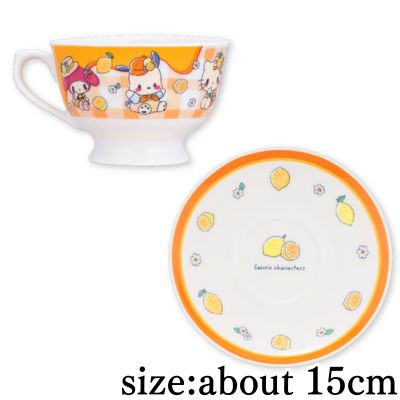 Sanrio Characters Hopping Tea Time Teacup & Saucer