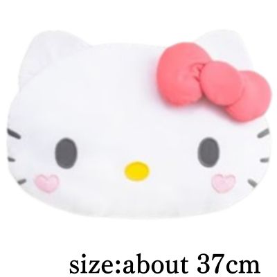 【Hello Kitty】Sanrio Characters Heart Cheeks Cool Face Cushion