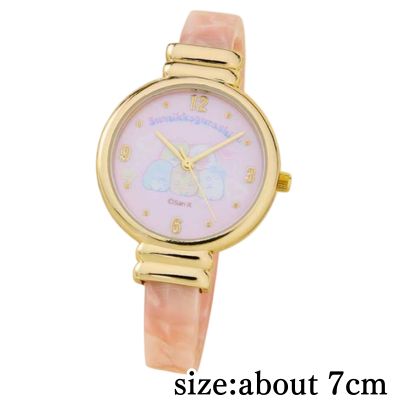 [Pink] Sumikko Gurashi Puffy Deco Bangle Watch