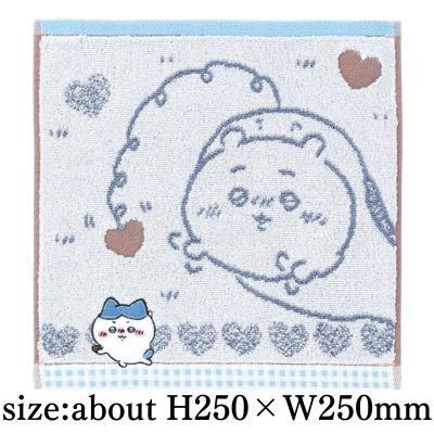 [Choco-Blue] Chiikawa Towel Handkerchief