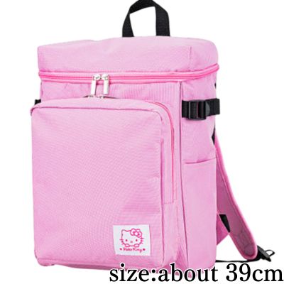 [Pink] Hello Kitty Simple & Cute Travel Backpack