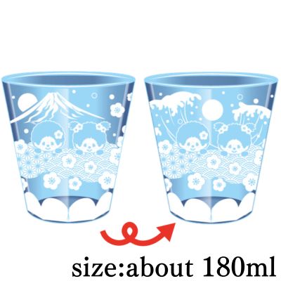 [Light Blue] Monchhichi Kiriko Glass
