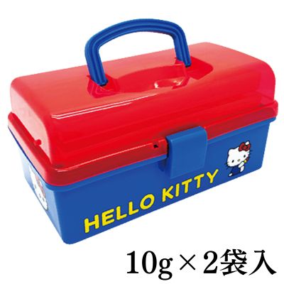 [Red & Blue] Hello Kitty Snack & Tool Box [Best Before: Dec 12, 2026]