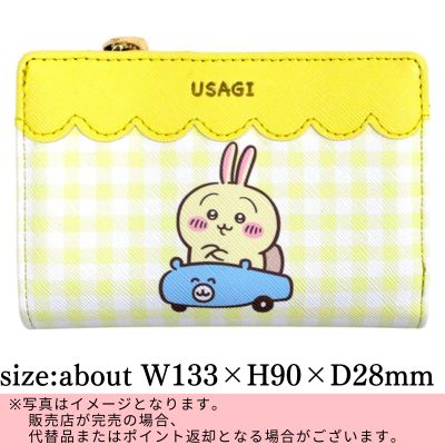 ◇★Limited to the beginning of the month★ [Usagi] Chiikawa Zippered Wallet *Direct shipment; delivery date/time cannot be specified.
