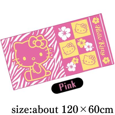 [Pink] Hello Kitty Bath Towel 2 (Boxed)