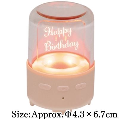 [Pink] Illumination Display Speaker 