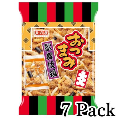 ■ Amanoya Kabuki-age Rice Crackers (Snack Size) – Large Pack (7 Bags) [Best Before: Jan. 2027]*Prize won via drop mechanism