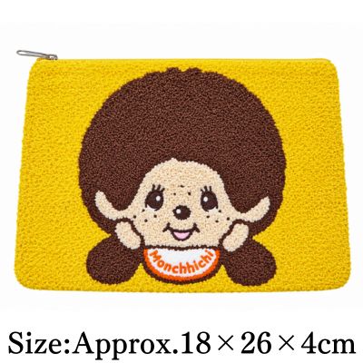【Monchhichi】Monchhichi Sagara Embroidered Bag-in-Pouch