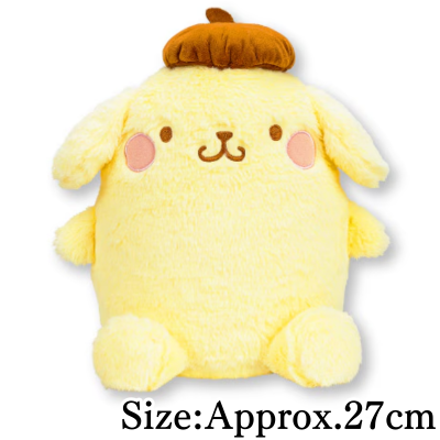 【Pompompurin】Sanrio Characters Mukyu Mukyu Doll BIG Type 1
