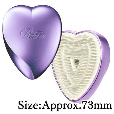 ◇ [M-Purple] ReFa Heart Brush *Direct shipment; delivery date/time cannot be specified.