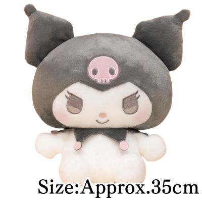 【Kuromi】My Melody & Kuromi Kyururin BIG Plush ~Red Riding Hood & Black Hood~