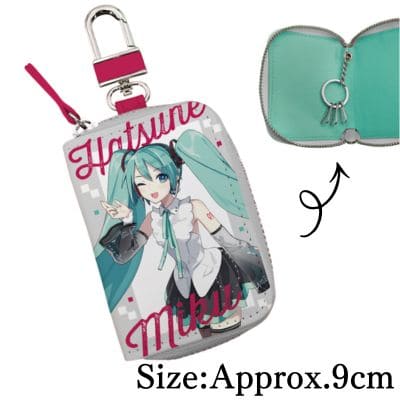 【Gray】Hatsune Miku Key Case