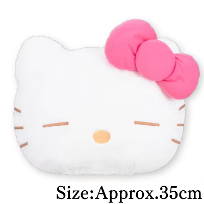【Hello Kitty】Sanrio Characters Dararin Life Big Face Cushion 2