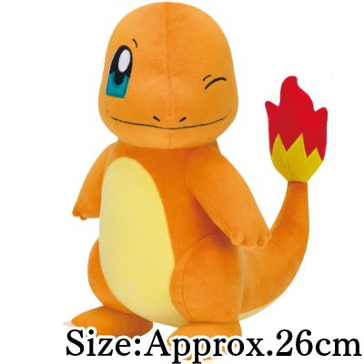 【Charmander】Pokémon Mofugutto “Look at My Tail!” Plush ~Charmander & Raichu~