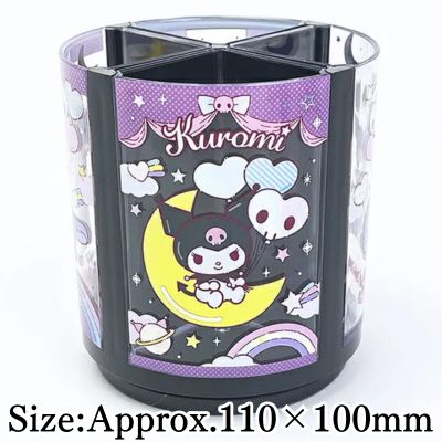 [Kuromi] Sanrio Glitter-Holo Rotating Pen Stand