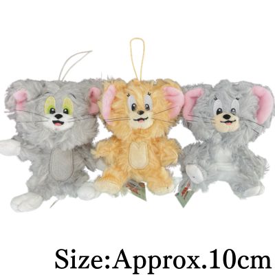 ■ Tom and Jerry Natural Rose-Pattern Faux Fur Mascot *Won as a prize from a drop-style machine