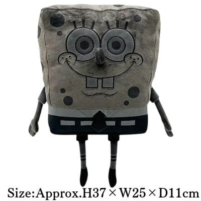 [SpongeBob] SpongeBob SquarePants Dark Tone Plush Toy (BIG)