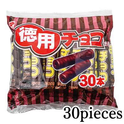 ■ Value-pack chocolate sticks (30 count) [Best-before date: April 2027]