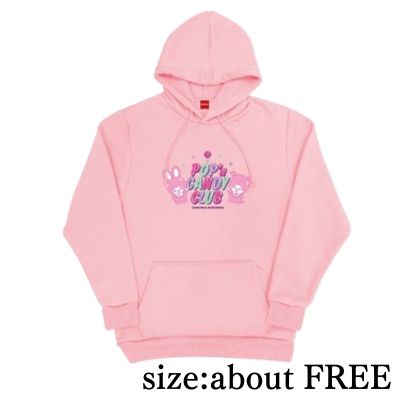 [Pink] Monchhichi Sweatshirt