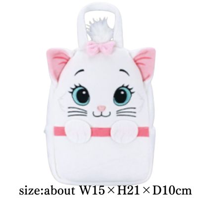 [Marie] Disney & Pixar Character Strolling Bag ~Disney Marie, Disney Stitch, Baymax, Hamm~